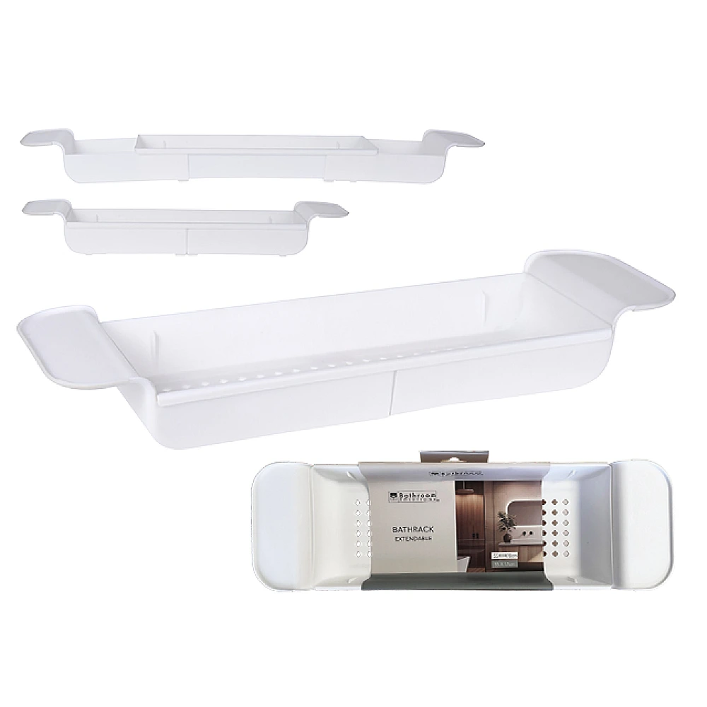 Raft pentru baie Bathroom 55-78cm, H17cm, din plastic