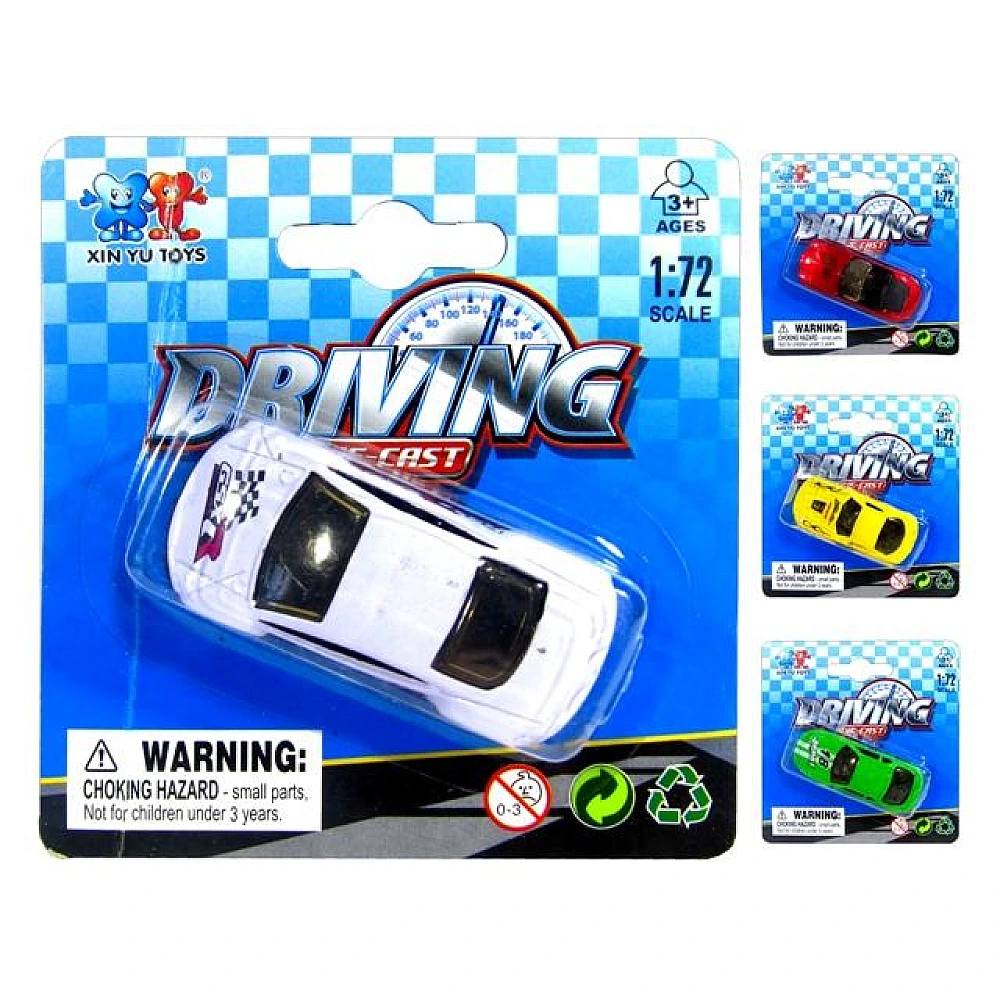 Masina model pe blister 1:72