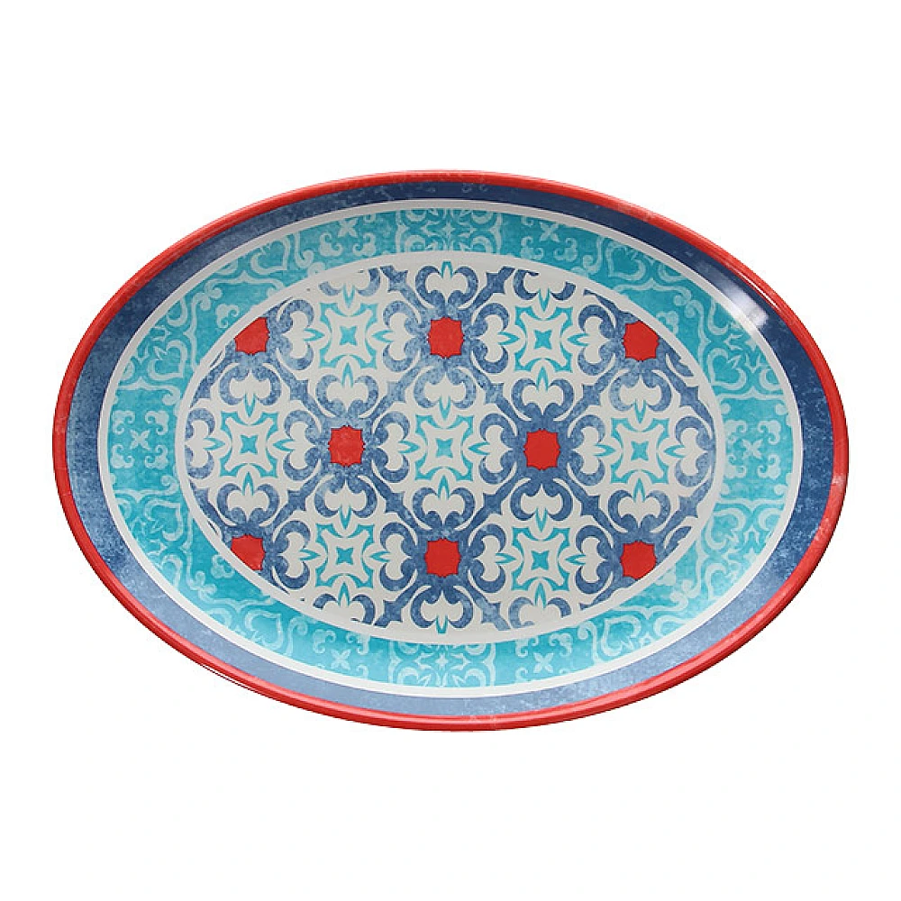Platou oval Tognana Show Vietrini 48X34cm, melamină
