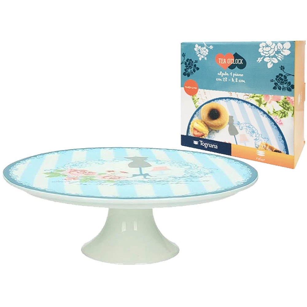 Suport pentru torta pe picior Relax Tea 25cm H8cm