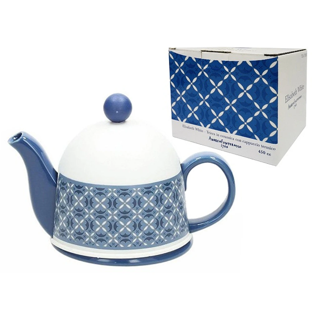 Ceainic pentru infuzie 0.45l Dorothy Blue in husa termo