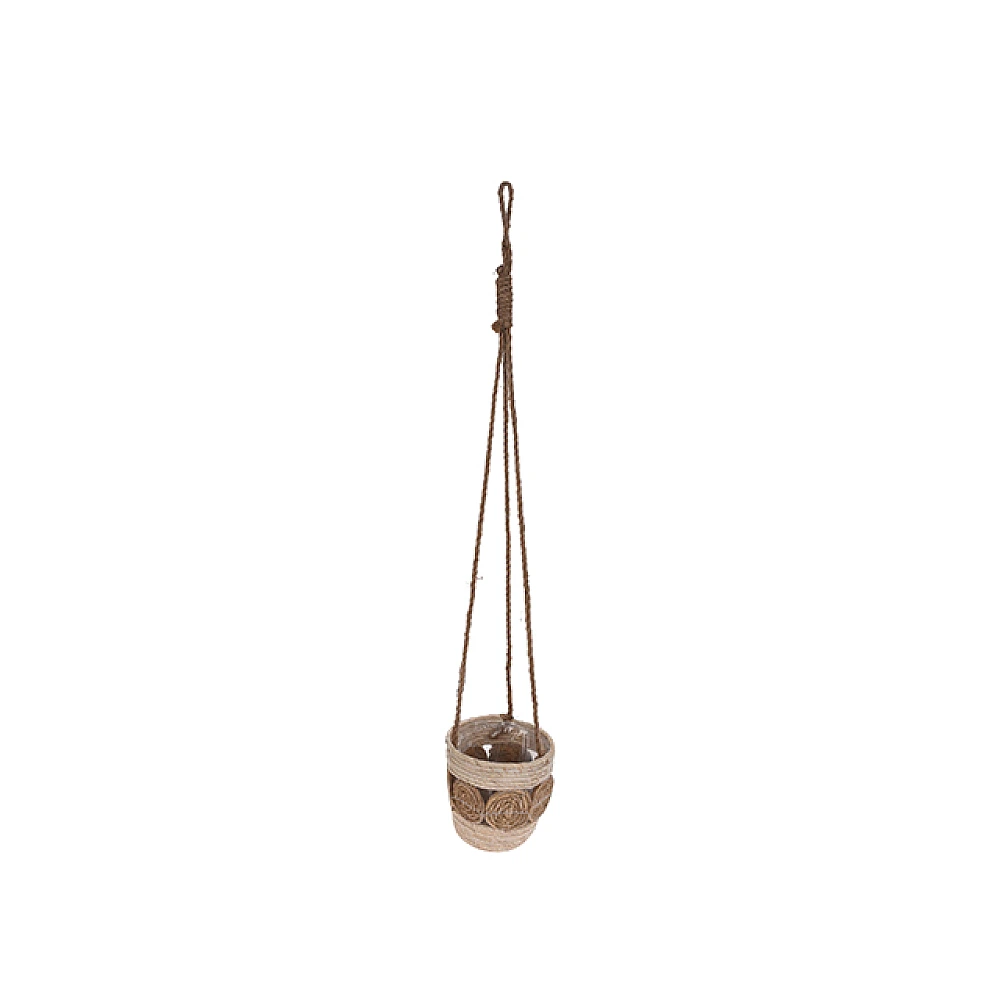 Ghiveci impletite suspendabile D22cm, H18cm, doua margini