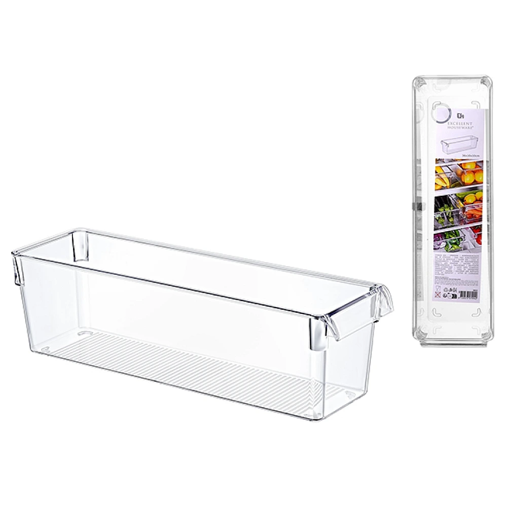 Coș pentru depozitarea în frigider EH 36X10X10cm, plastic