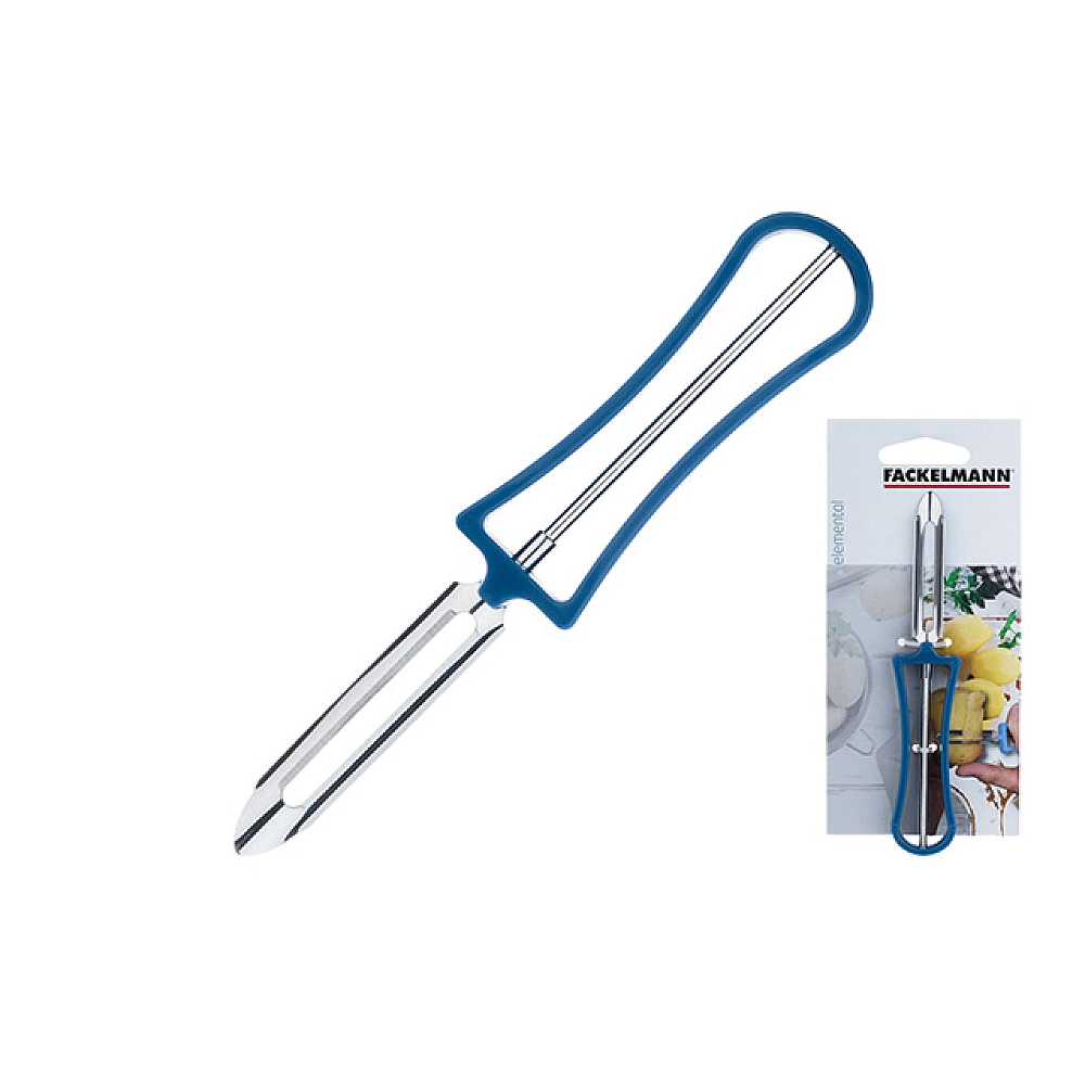 Cutit pentru curatarea legumelor Elemental 15сm, lama flexibila, inox/plastic