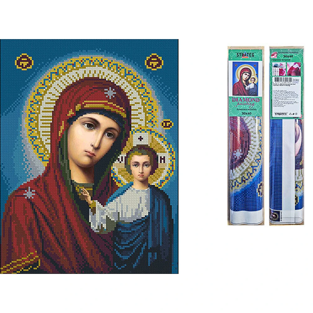 Mozaica cu diamante 30X40 cm icoana 