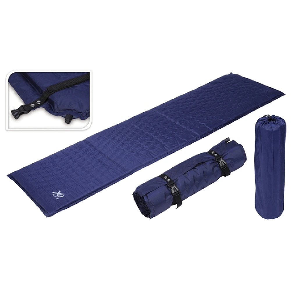 Saltea pentru camping, 186X53X3cm, auto-gonflabil