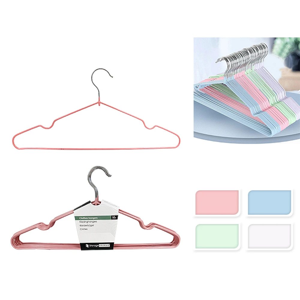 Set 10 umerase din metal Storage 40cm, 4ulori 