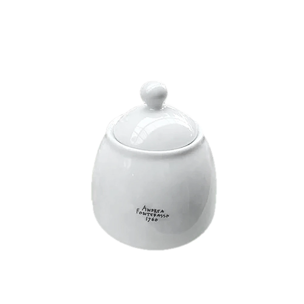 Zaharnita cu capac 300ml AF Asolo Bianco, portelan