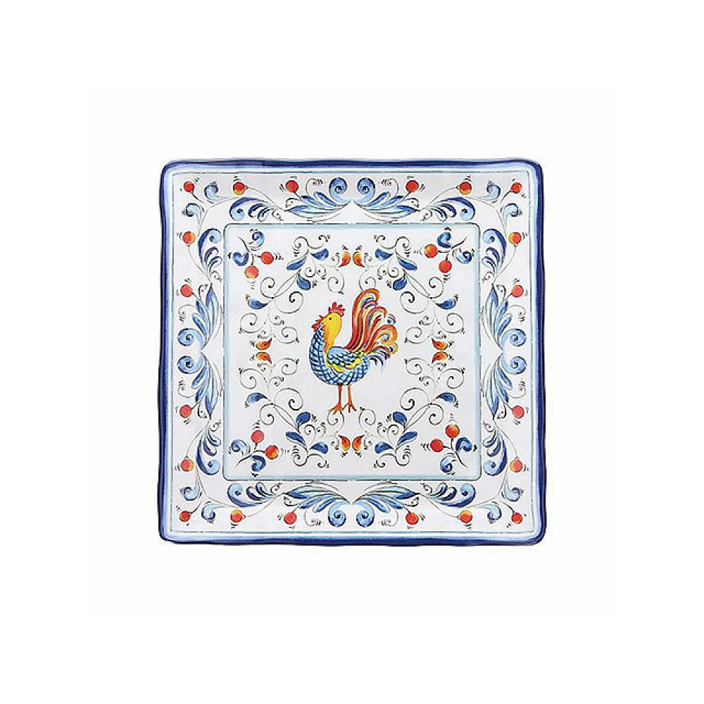Platou de servire 28X28cm Tognana Rooster, melamina