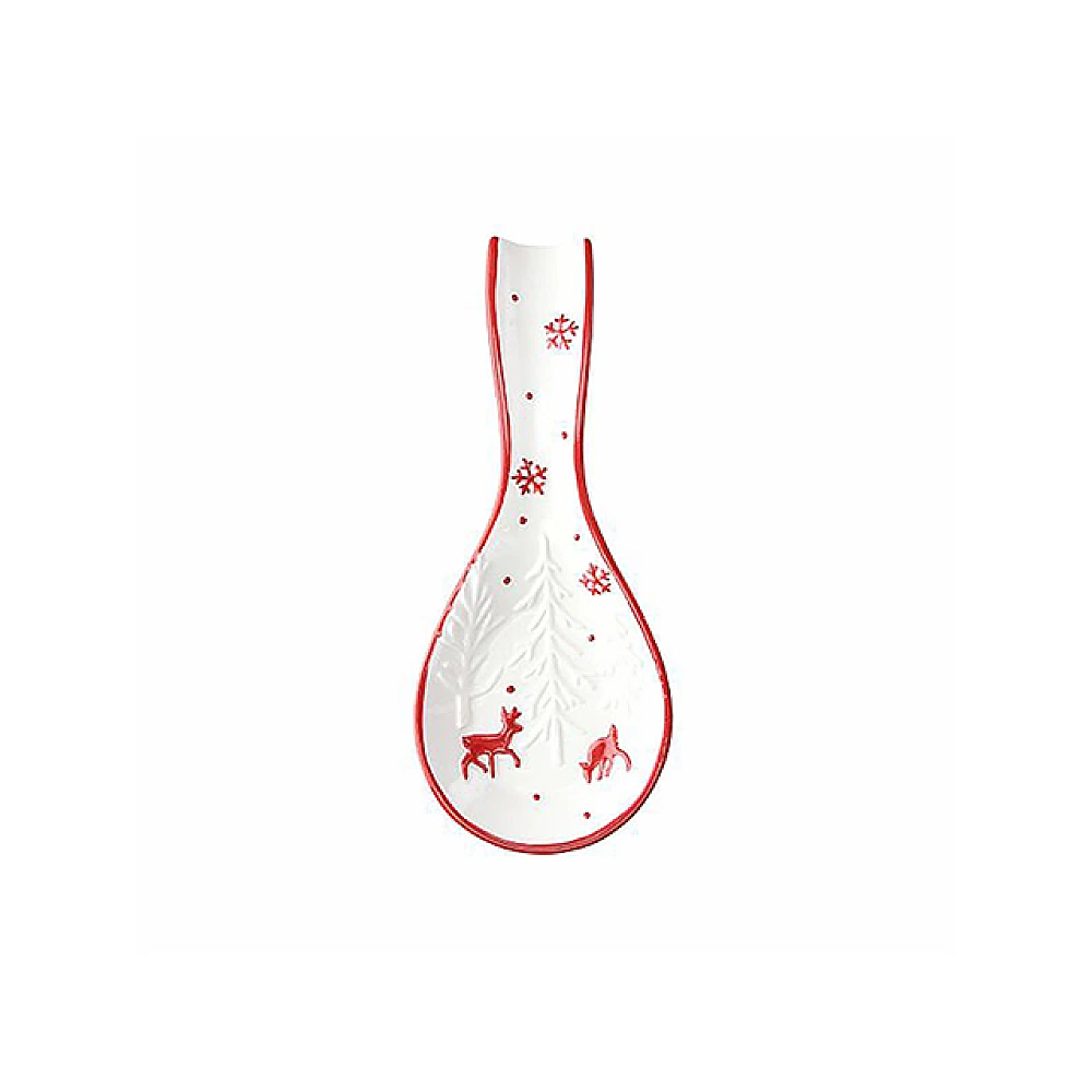 Suport pentru lingura 25cm Tognana Christmas, ceramica