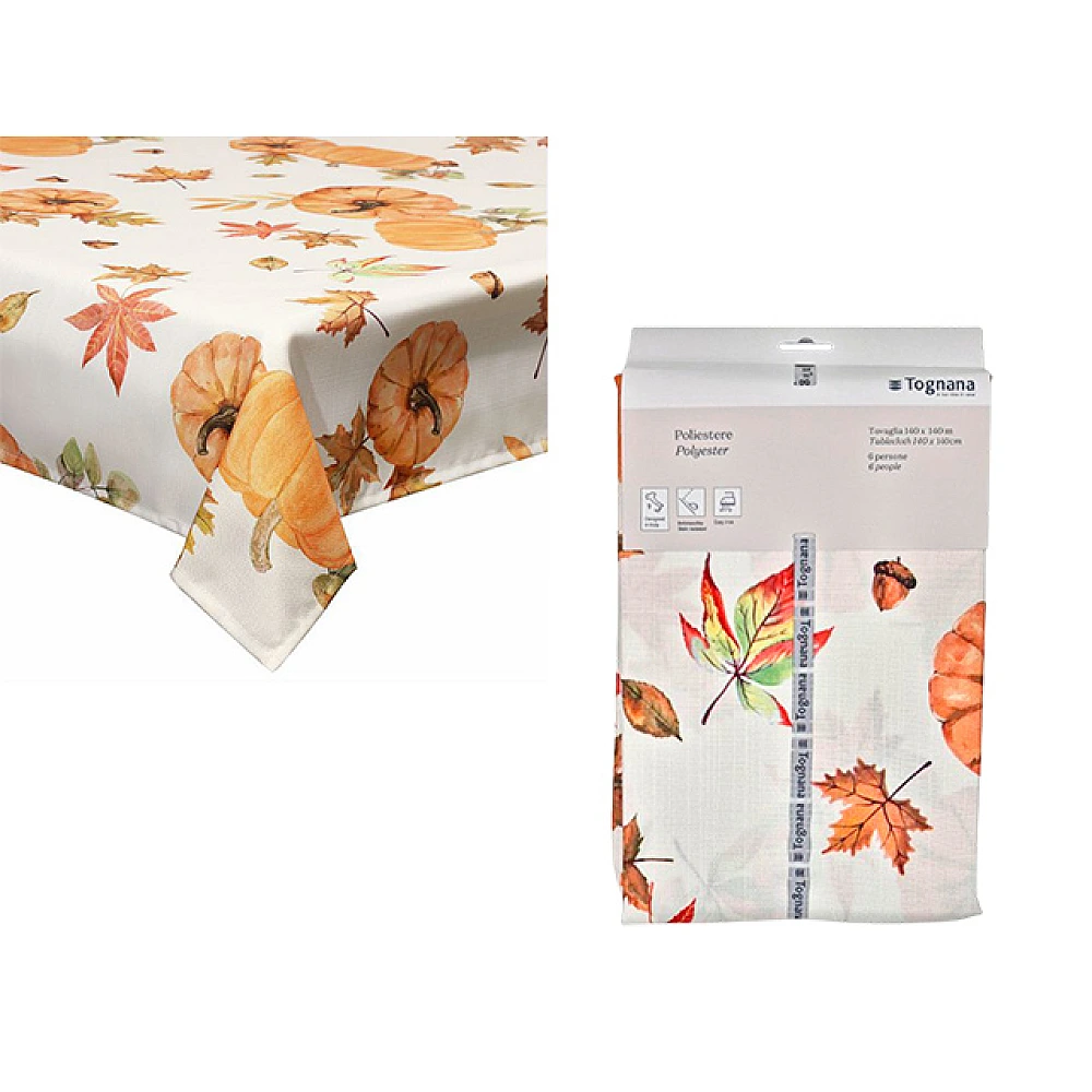 Fata de masa 140X140cm Tognana Autunno, 100% poliester