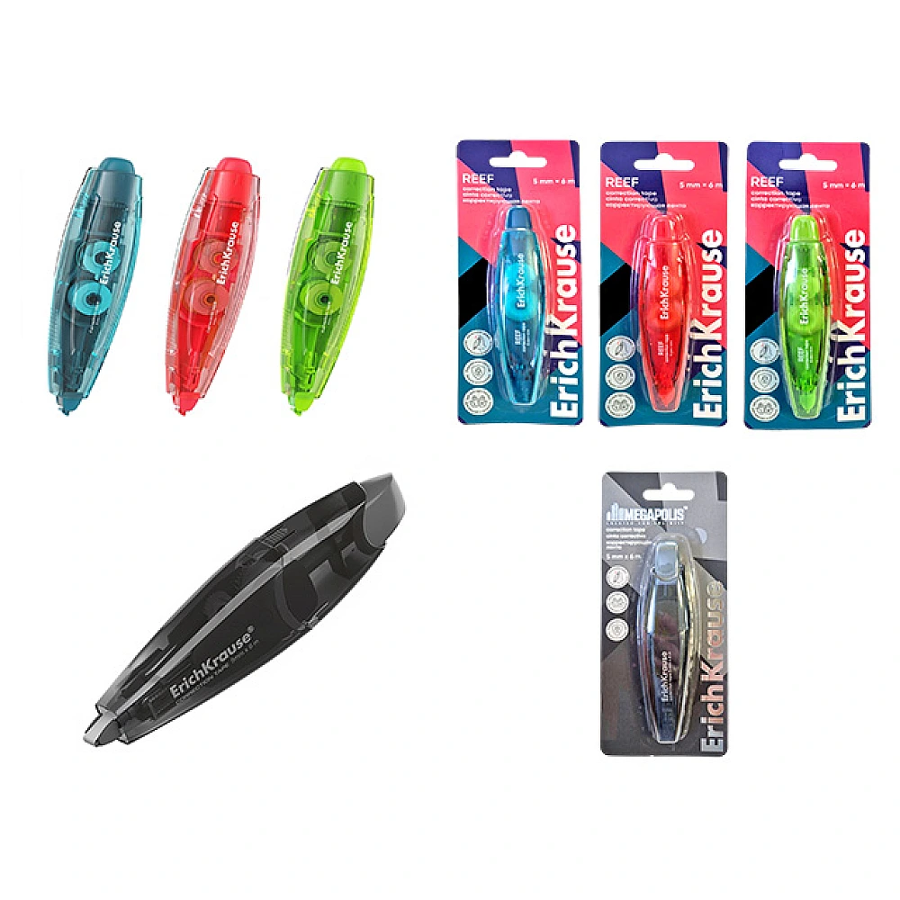Banda corectoare 6mX5mm ErichKrause Spin Reef, blister
