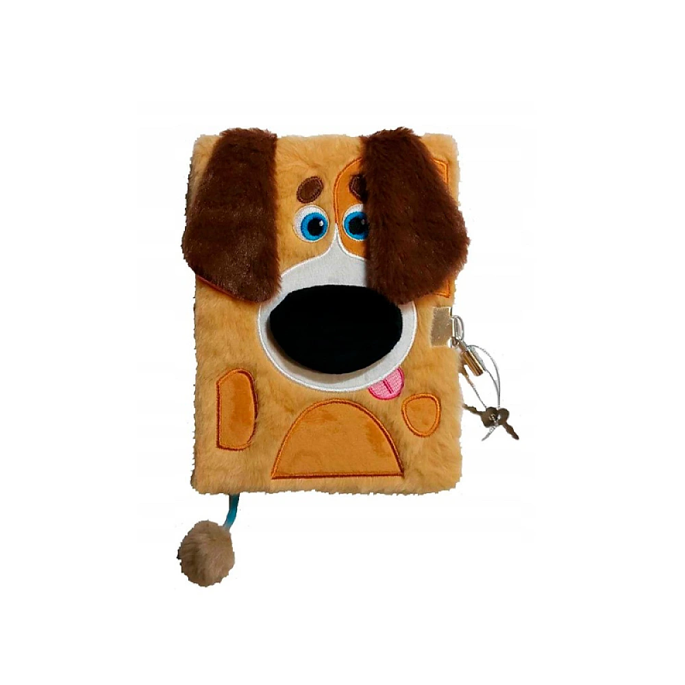 Agenda cu lacat A5 96foi My Little Bernard, coperta plus