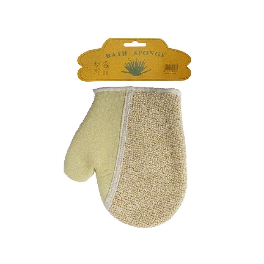 Burete-manusa de baie, poliester/iuta