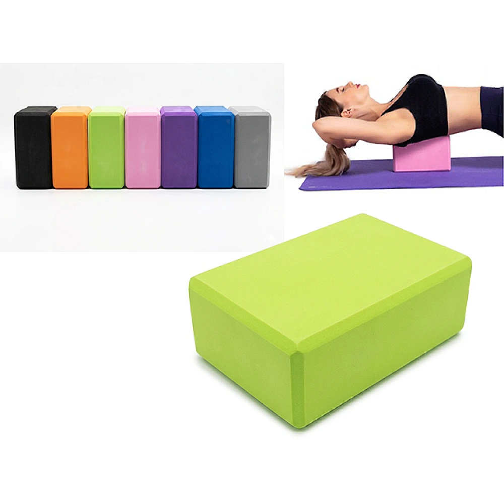 Bloc yoga pentru sprijin 23X15X7.5cm