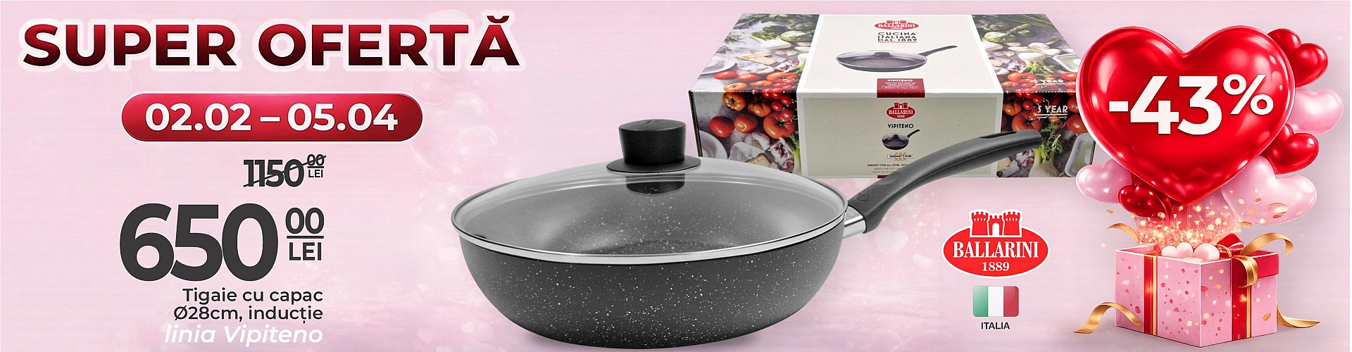 Promo februarie si aprilie