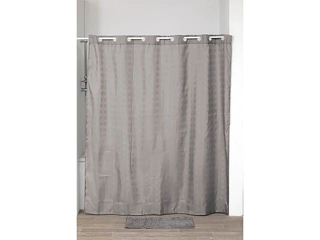 Perdea pentru dus 180X200cm Tendance Integriranim gri, poliester
