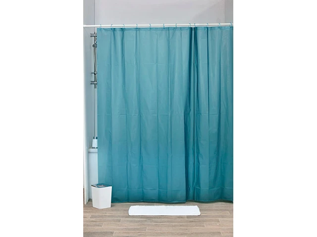 Perdea pentru dus 180X200cm Tendance albastră, PE 50% EVA 50%