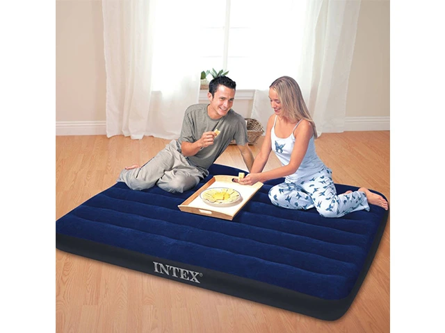 Saltea gonflabila VELUR 183×203×25 cm CLASSIC