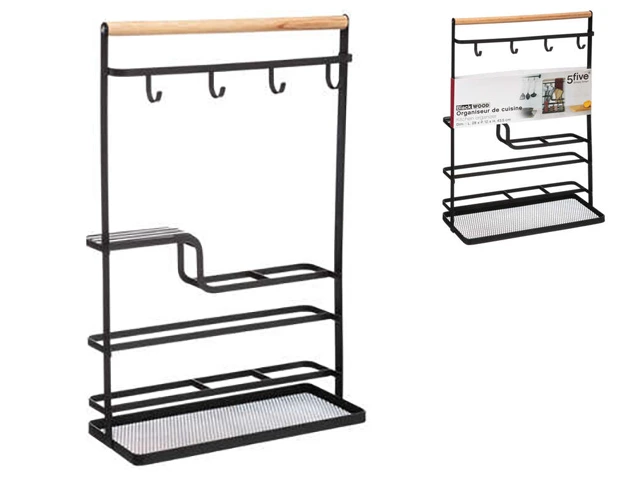 Organizator bucătărie Five 28X12X43.5cm, metal