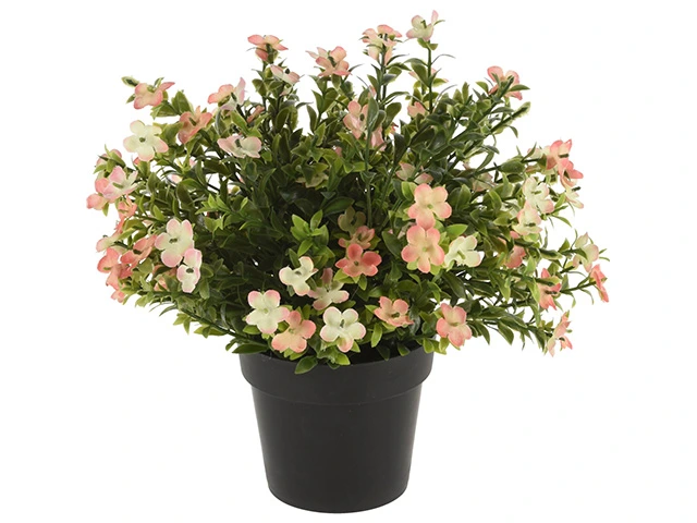 Flori artificiale mici de 26cm in ghiveci