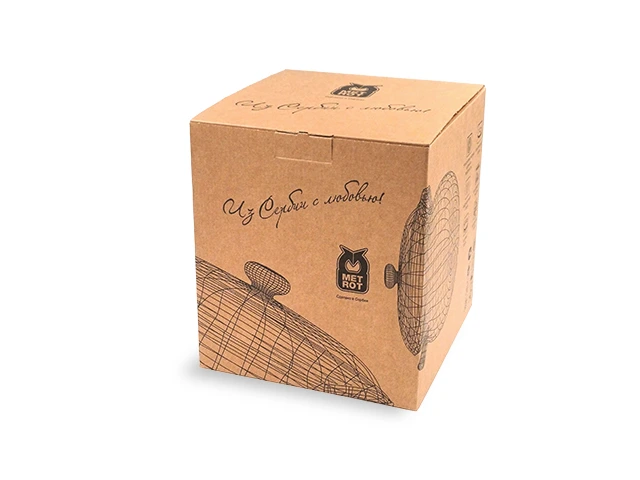 Ceainic emailat Papadie 2.5l, cu fluier