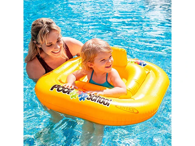 Cerc gonflabil cu decupaje pentru picioare 79×79 cm, până la 15 kg, 1-2 ani