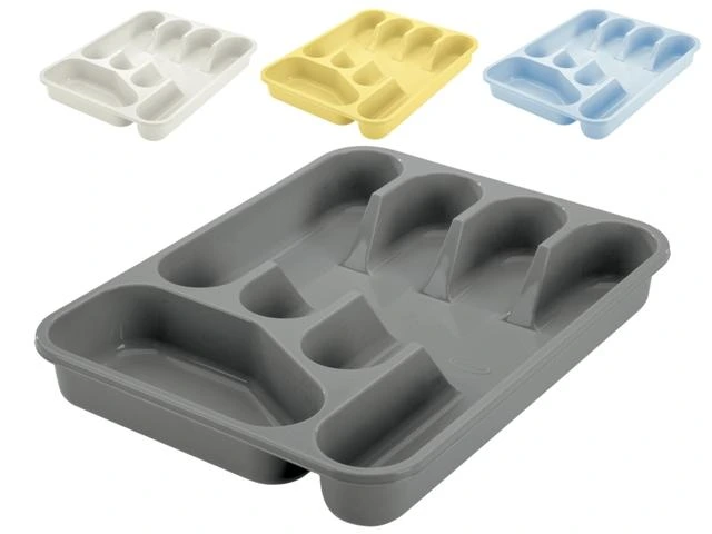 Tava pentru tacamuri Tontarelli 26.5X33.5X4.5cm, plastic