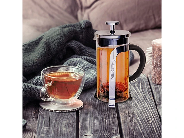 Ceainic French Press Pedrini 600ml
