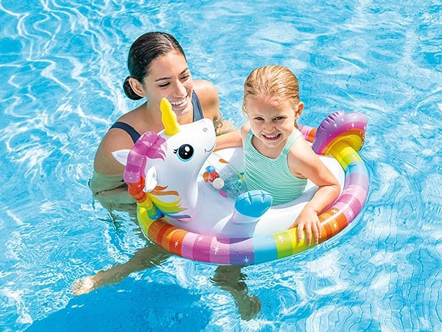 Cerc gonflabil cu decupaje pentru picioare 76*58cm 3-4ani