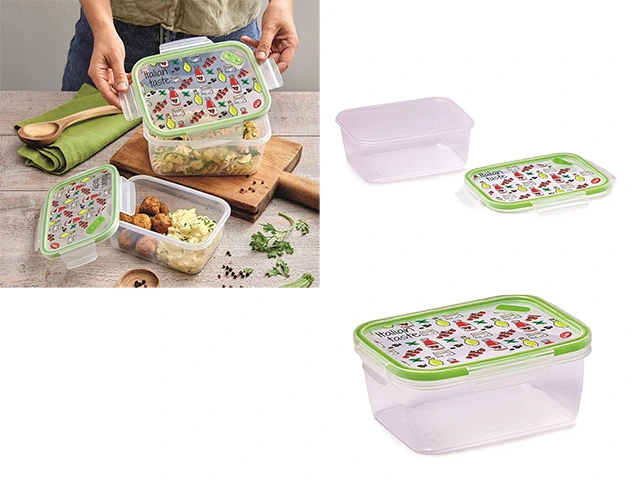 Caserola sigilata Food Keeper 1.5l, 21X16.5X9cm, cu supapa