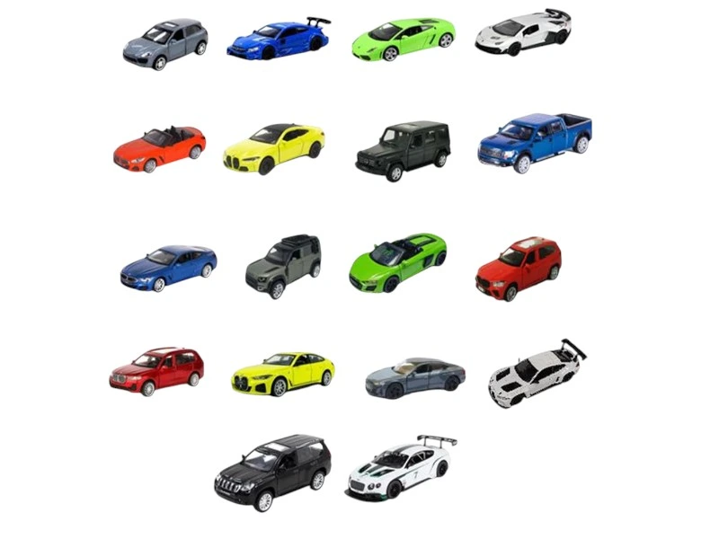 Masina MSZ, metal  1:43 in asortiment (00034/00058)