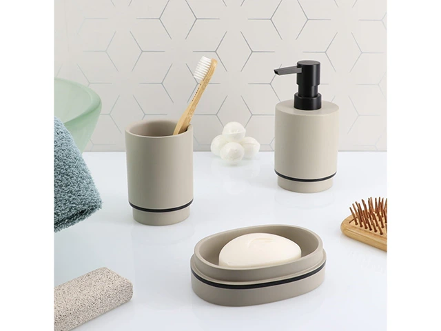 Săpunieră ovală Tendance Twine Color, poliresină