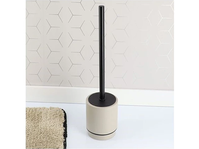 Perie WC cu suport Tendance TwineColor, din polirasină