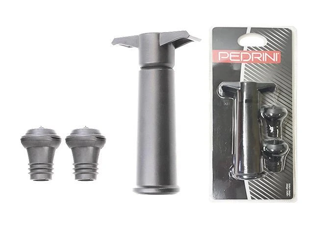 Pompe de vid+2 dopuri pentru vin Elegance