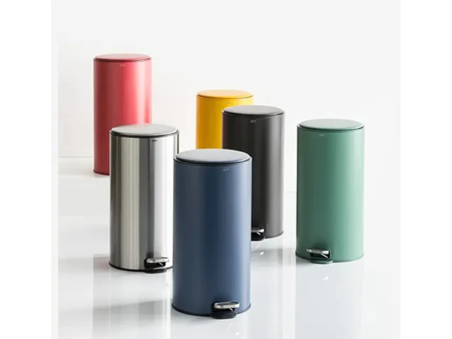 Cos pentru gunoi cu pedala 5Five Delta 30l, inox