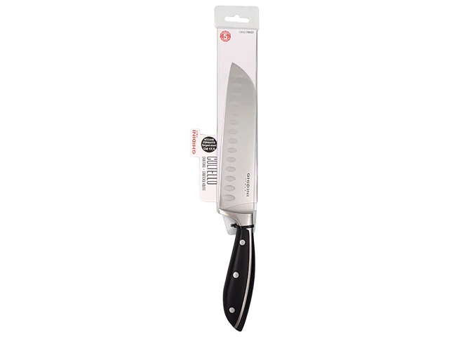 Cutit Santoku Ghidini Twist 17.5cm, inox