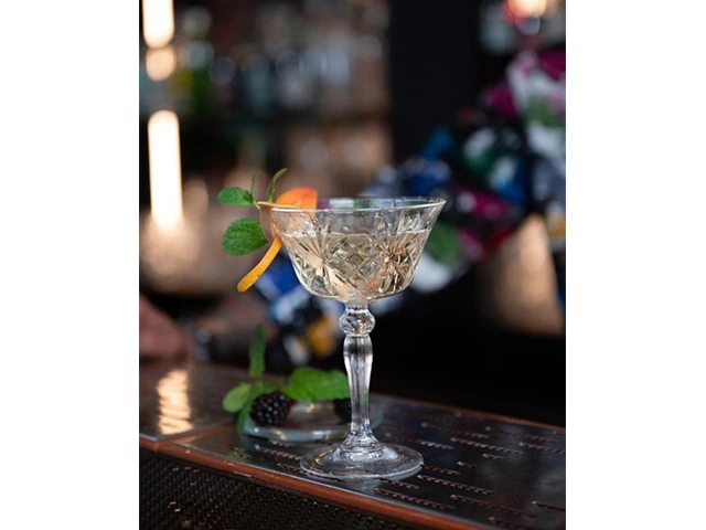 Set 6 pahare pentru sampanie Melodia, 260ml