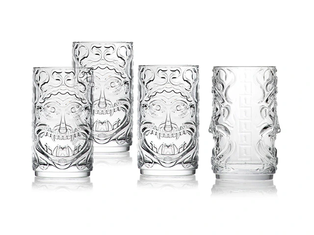 Set 4 pahare tip Tumbler Tiki Etruria 450ml, cristal