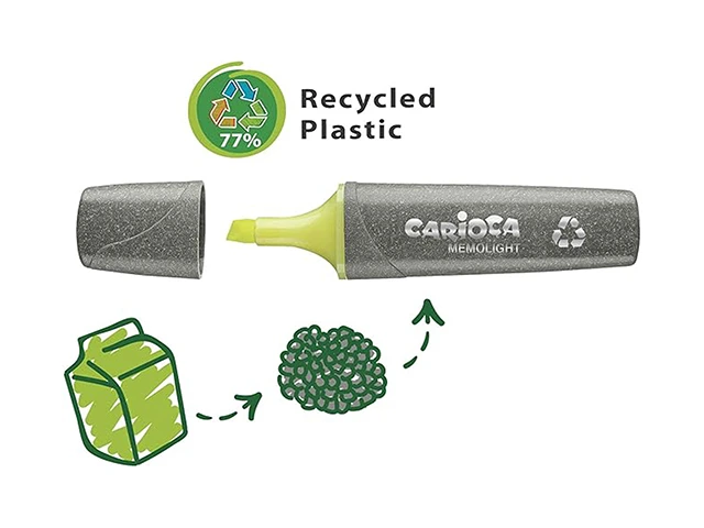 Set textmarkere 4buc Carioca EcoFamily