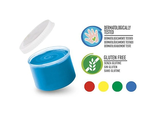 Vopsea pentru pictura cu degetele Carioca Finger 4bucX50ml