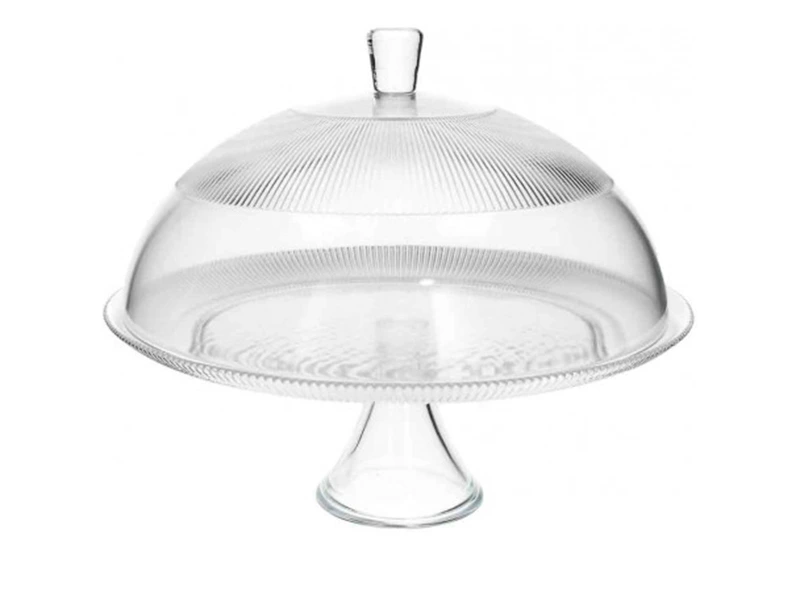 Suport pentru tort Tognana Clear cu capac, D33 cm, H28 cm