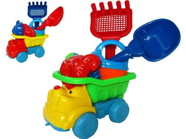 Set de jucarii pentru nisip in masina 5buc, 25X15cm