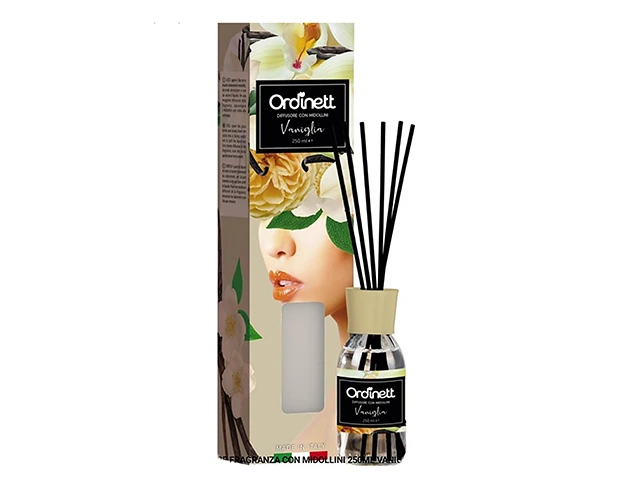 Odorizant de camera 250ml + baghete, vanilie