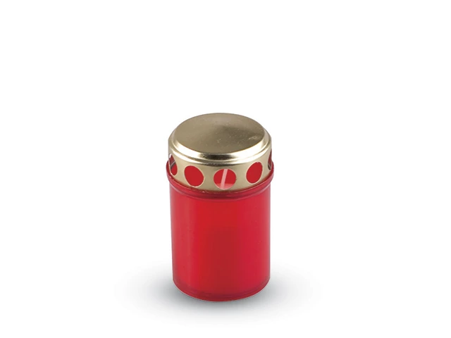 Candela plastic classic 8.5X5.6cm 20ore, rosie