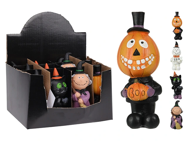Suvenir Halloween Sperietoare 10cm, ceramica, 4 modele