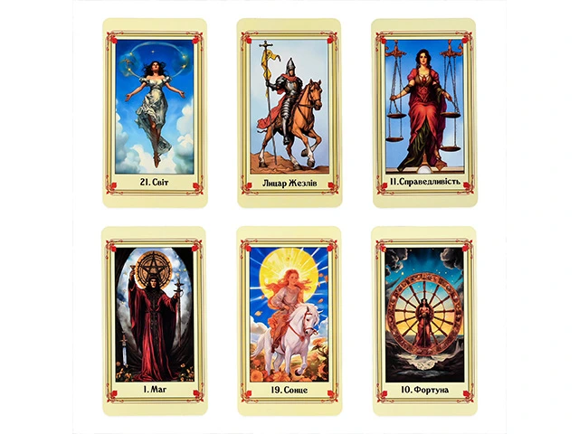 Carti de Tarot pentru ghicit, 78 buc