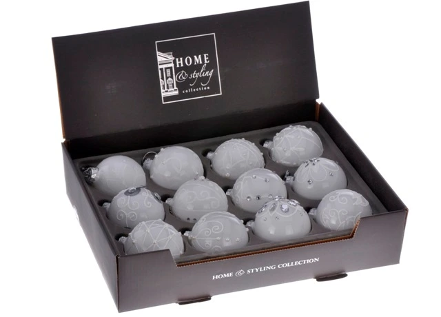 Glob pentru brad din sticla 60mm 