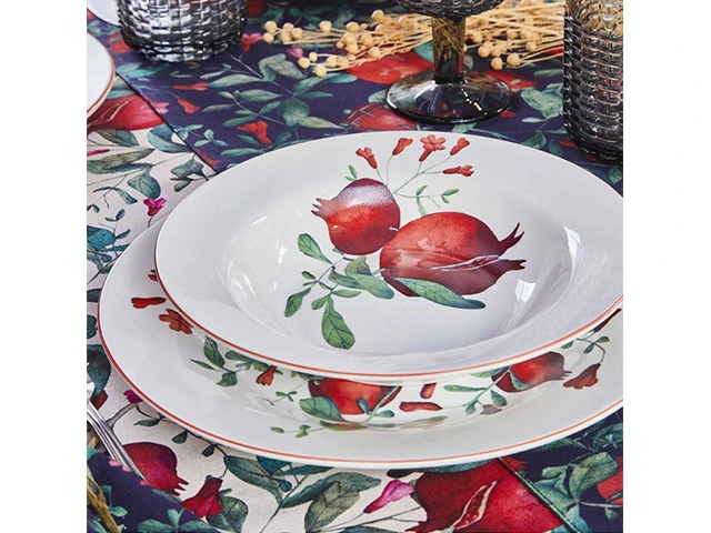 Set de vesela AF Atollo Melograno 18piese, ceramica
