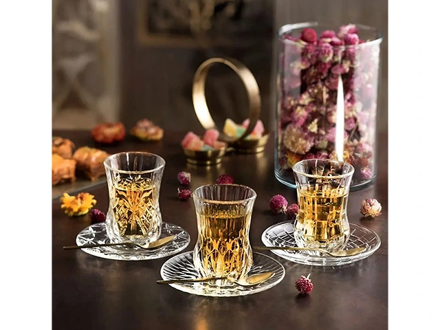 Set de 6 pahare turcesti pentru ceai 140 ml Adagio Cay